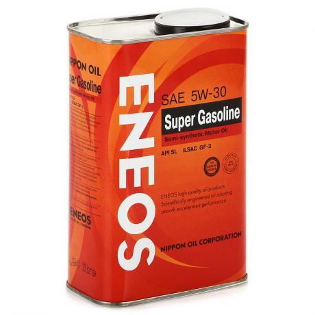 Моторное масло ENEOS 5W30 SL, 0.946 л, полусинтетическое