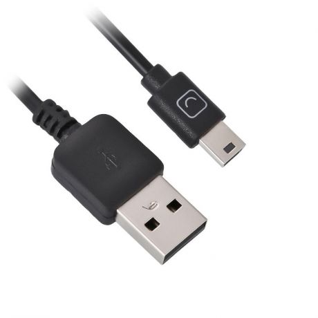 Кабель Prime Line, USB - mini USB, 1.2 м, черный