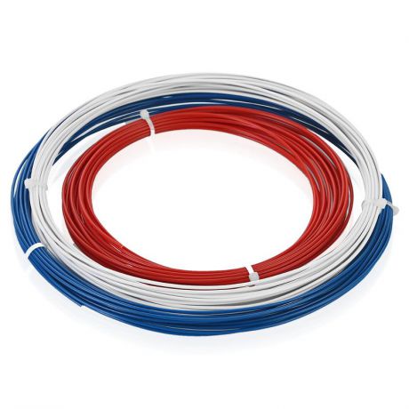 Набор Пластика ESUN ABS для 3D ручки, 3 цвета, 1.75 мм, белый, синий, красный