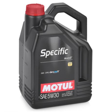 Моторное масло MOTUL Specific DEXOS2 025 5w30, 5 л, синтетическое