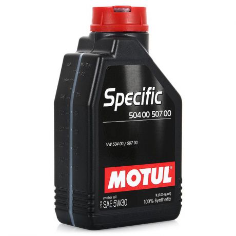 Моторное масло MOTUL Specific VW 504-507 5W/30, 1 л, синтетическое