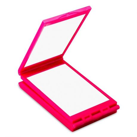 Зеркало компактное панорамное TouchBeauty AS-0826E, 4-х панельное, цвет розовый