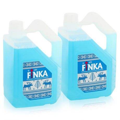 Жидкость омывателя Finka -10С, 8л (4 л x 2 шт)