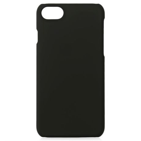Чехол-крышка DF для Apple iPhone 7 / 8, покрытие софт-тач, черный