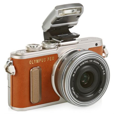 цифровой фотоаппарат Olympus Pen E-PL8 Kit 14-42mm EZ brown
