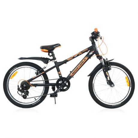 Велосипед Novatrack Extreme 20 (2016), черно-оранжевый, (20AH7V.Extreme.BK5)
