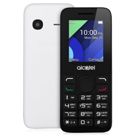 Мобильный телефон Alcatel OT1054D (2SIM) Pure White