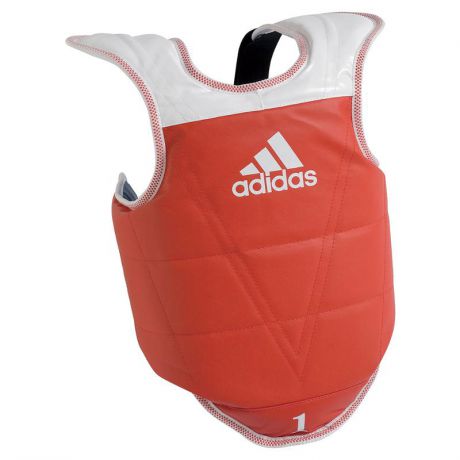 Защита корпуса двухсторонняя Adidas Kids Body Protector Reversible WTF сине-красная (XXS), adiTKP01