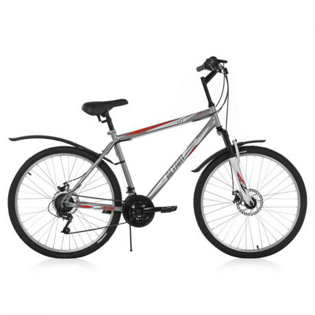 Велосипед Forward Altair MTB HT 26" 3.0 disc (2016-2017), скоростей 18, рама 19, серый