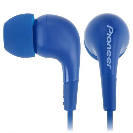 Наушники Pioneer SE-CL502T-L, синие с микрофоном