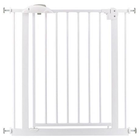 Ворота безопасности Baby Safe для дверного/лестничного проема, ширина 75-86 см, белый, XY-007