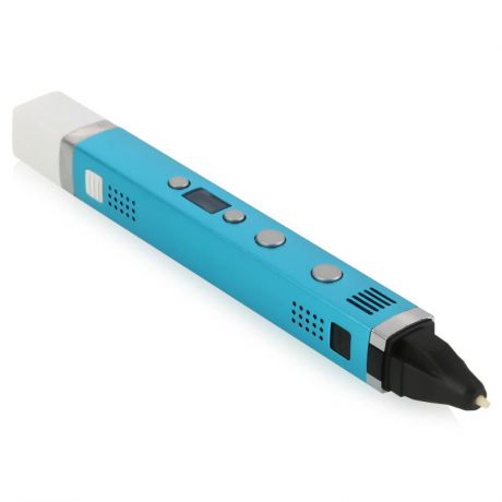 3D ручка Myriwell-3 RP100С с LCD дисплеем, голубой металлик