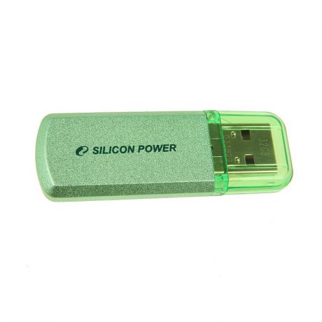 флешка 32ГБ Silicon Power Helios 101, зеленая