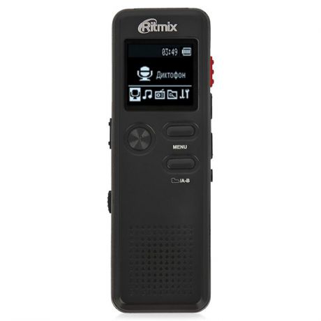 Цифровой диктофон Ritmix RR-610 8Gb черный