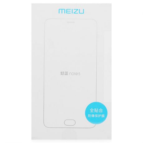Защитная пленка Meizu для Meizu M5 Note, с рамкой, белый