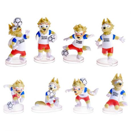 FIFA 2018 Фигурки Zabivaka Classic 6 см 8 шт в подарочной коробке(Т11669)