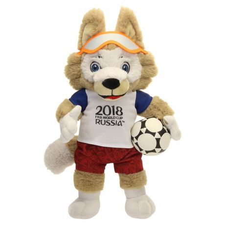 FIFA 2018 Плюшевая игрушка Zabivaka 40 см в пакете (Т11252)