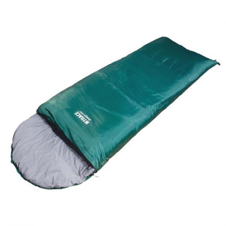 Спальный мешок BTrace Onega300 S0547, 240х80см, цвет зеленый