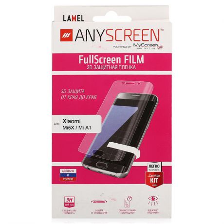 Защитная пленка AnyScreen для Xiaomi Mi5X / Mi A1, прозрачная