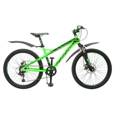 Велосипед Wind MATRIX 24"7-spd, зеленый