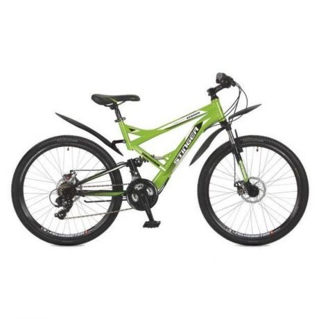 Велосипед Stinger Versus D 26", скоростей 20, зеленый