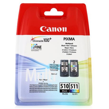 комплект картриджей Canon PG-510/CL-511