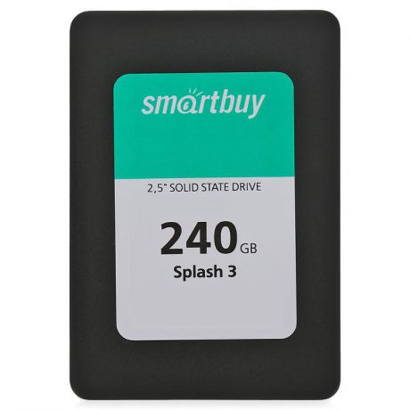 жесткий диск SSD 240ГБ, SmartBuy Splash 3, SB240GB-SPLH3-25SAT3