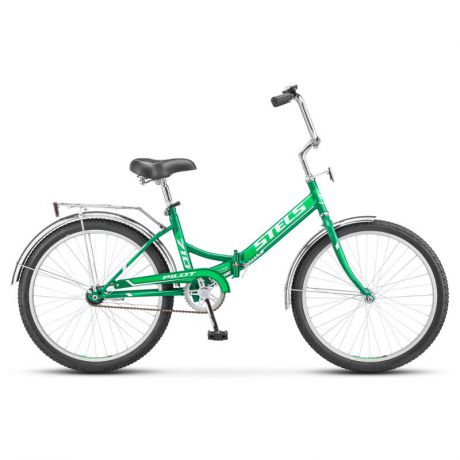 Велосипед Stels Pilot-710 24" (Z010) (2018), колесо 24, рама 16 зелёный/зелёный