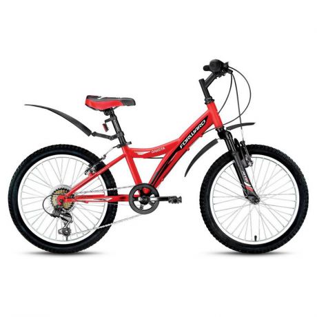 Велосипед двухколесный Forward Dakota 20 2.0, колесо 20, рама 10,5, красный