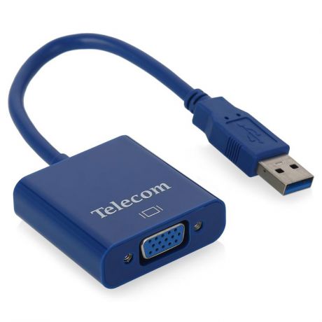 переходник-адаптер USB 3.0 -> VGA-F display adapter Telecom [TA710]