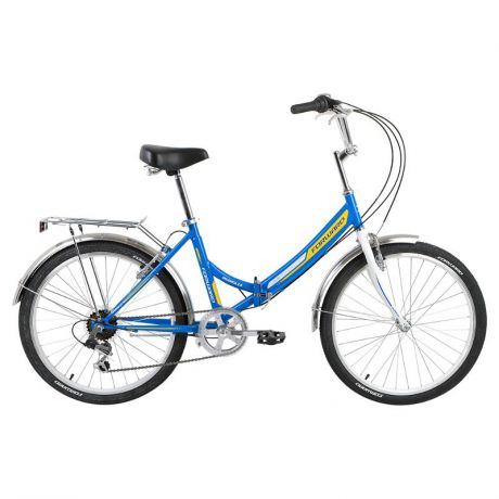 Велосипед Forward Valencia 2.0 (2017), колеса 24", рама 16, синий