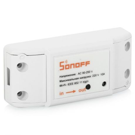 реле Sonoff S10A, Wi-Fi