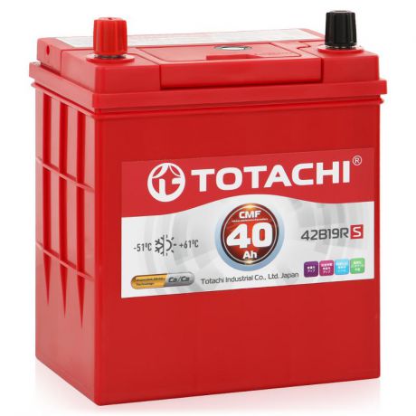 Аккумулятор Totachi CMF 40 а/ч 42B19 RS
