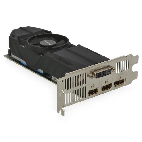 Видеокарта Gigabyte GeForce® GTX 1050, GV-N1050OC-3GL, 3ГБ, GDDR5, Retail