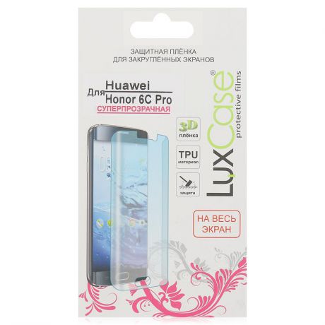 Защитная пленка LuxCase для Huawei Honor 6C Pro, прозрачная