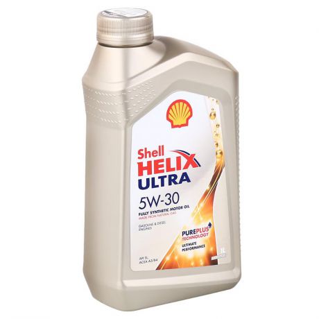 Моторное масло Shell Helix Ultra 5W-30, 1 л, синтетическое