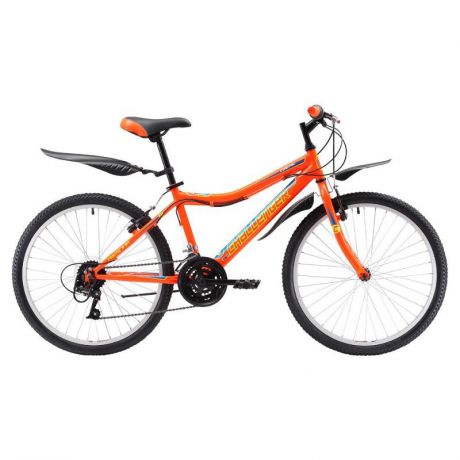 Велосипед Challenger Cosmic R 24", оранжевый/жёлтый/синий