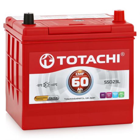 Аккумулятор Totachi CMF 60 а/ч 55D23 L