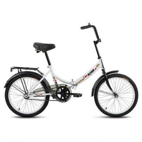 Велосипед двухколесный Altair City 20, колесо 20, рама 14, белый