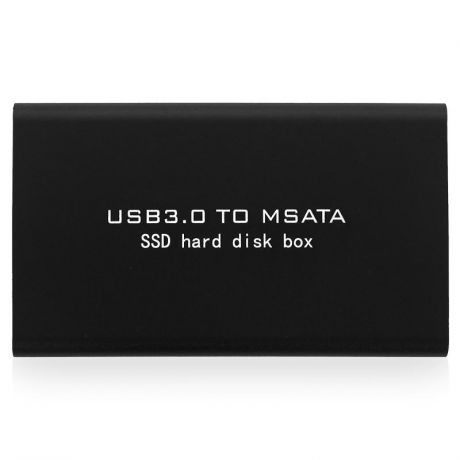 бокс для SSD Orient 3501U3, алюминий, черный