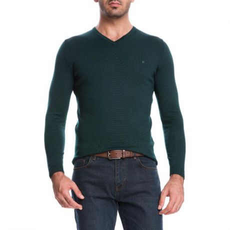 Пуловер Cacharel, цвет зеленый, M INT / 48 RU