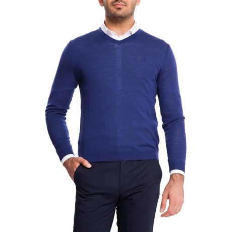 Пуловер Cacharel, цвет синий, 2XL INT / 56-58 RU