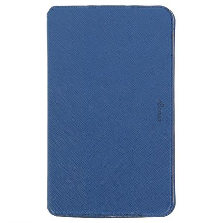 Чехол-книжка Snoogy, для планшета Samsung Galaxy Tab A 7.0 SMT-285, крепление ванночка, экокожа, синий