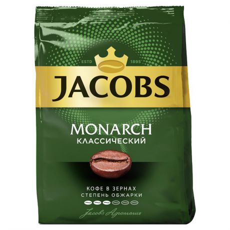 кофе зерновой Jacobs Monarch