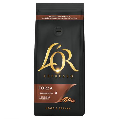 кофе зерновой L`OR Espresso Forza