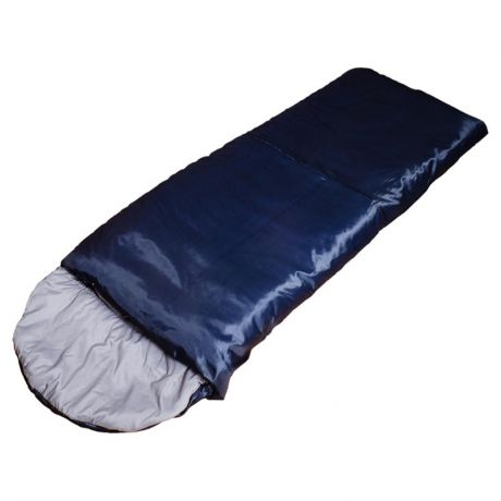 Спальный мешок BTrace Summer Plus S0556, 220х75см, цвет синий