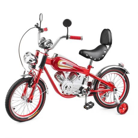 Велосипед Small Rider Motobike Vintage 16", красный