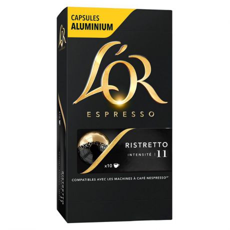 капсулы L`OR Espresso Ristretto, 10 капсул