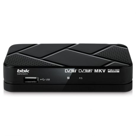 Ресивер DVB-T2 BBK SMP023HDT2, черный
