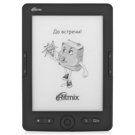 Электронная книга Ritmix RBK-676FL 6" 4Gb черная